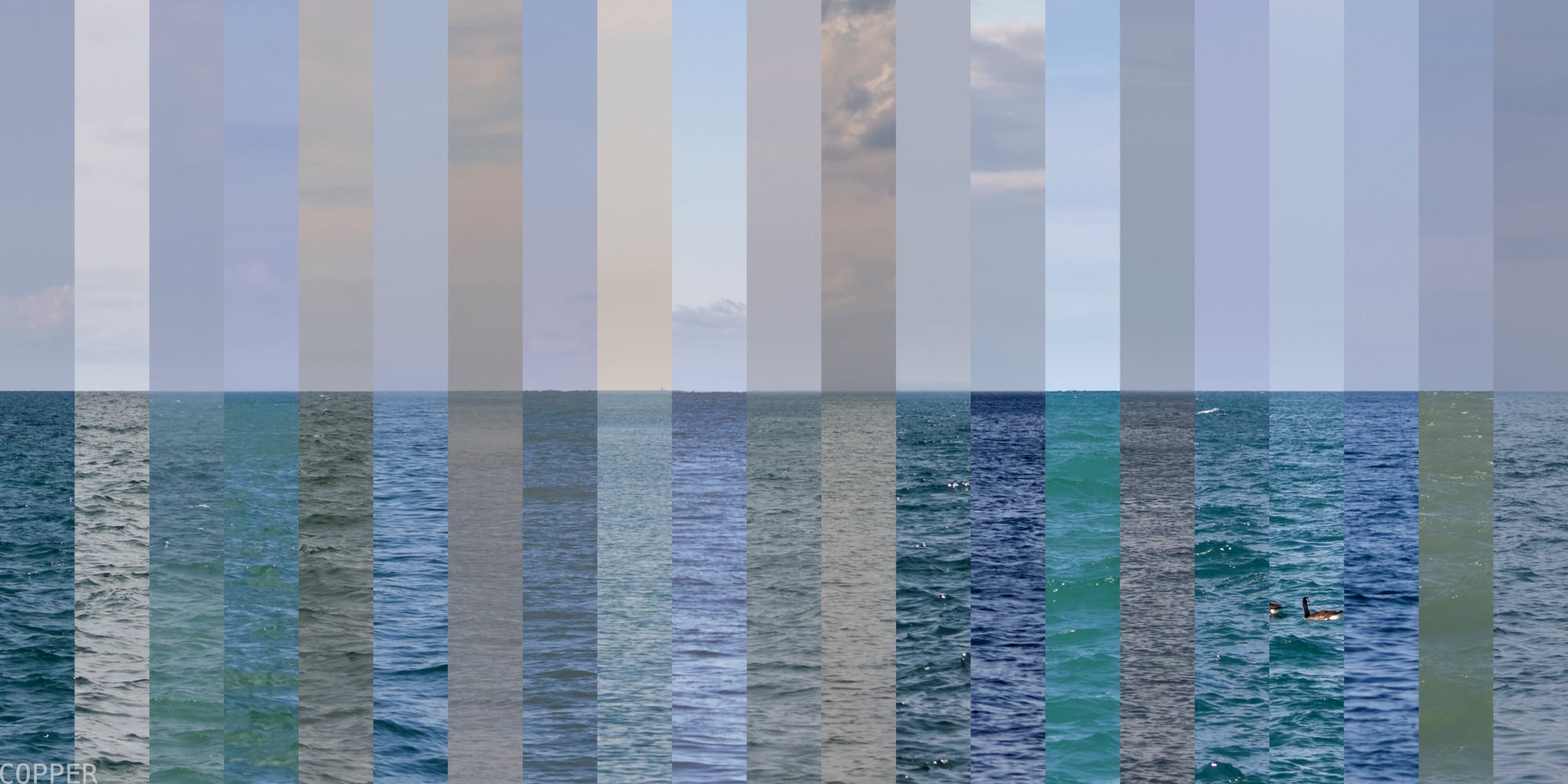 the colors of lake michigan